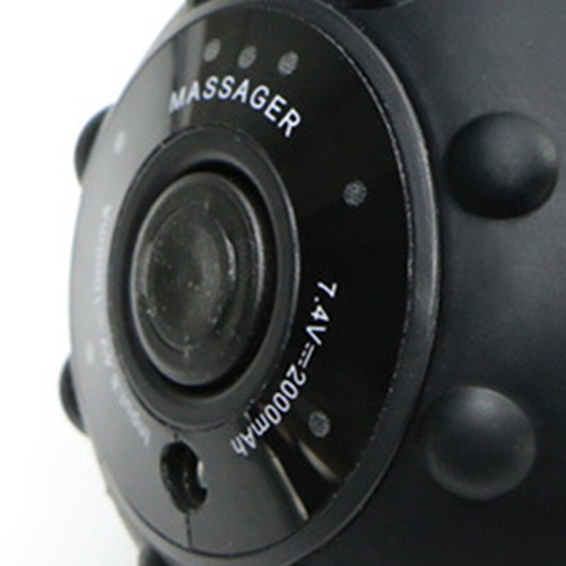 Elektrisk Massageboll 12W - Vibrerande Muskler och Plantar Fasciit - Yoga Träningsutrustning