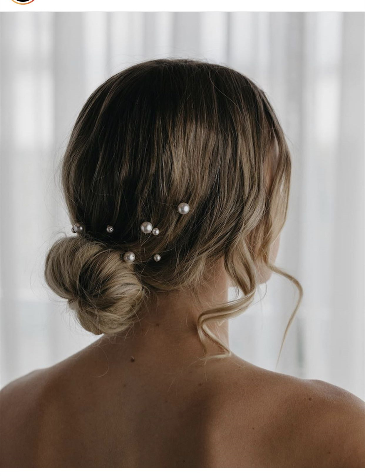 Accesorios para el cabello de boda, horquillas con diamantes de imitación para mujer, horquillas con perlas, tocado de novia, joyería de , , triangulación de envíos