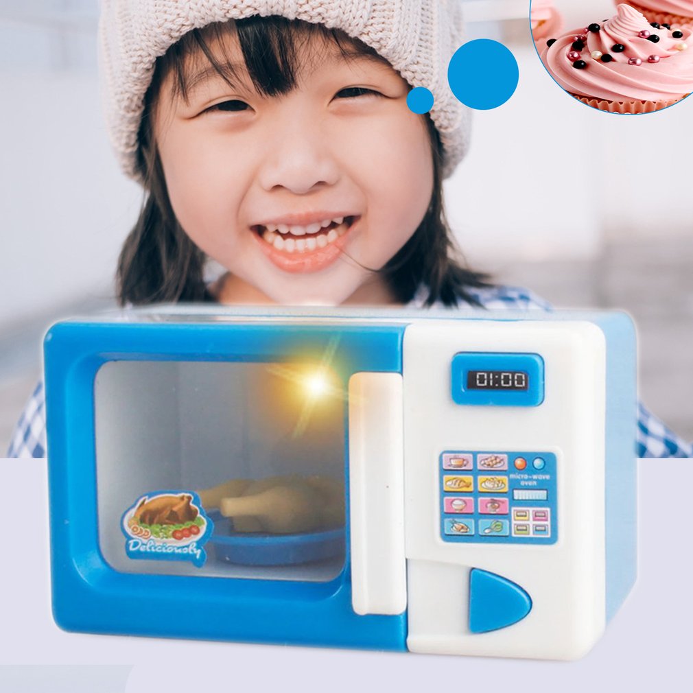 Magnetron Pretend Spelen Apparaat Kinderen Pretend Play Keuken Speelgoed Huishoudelijke Apparaten Speelgoed Voor Kinderen Jongens Meisjes Speelgoed