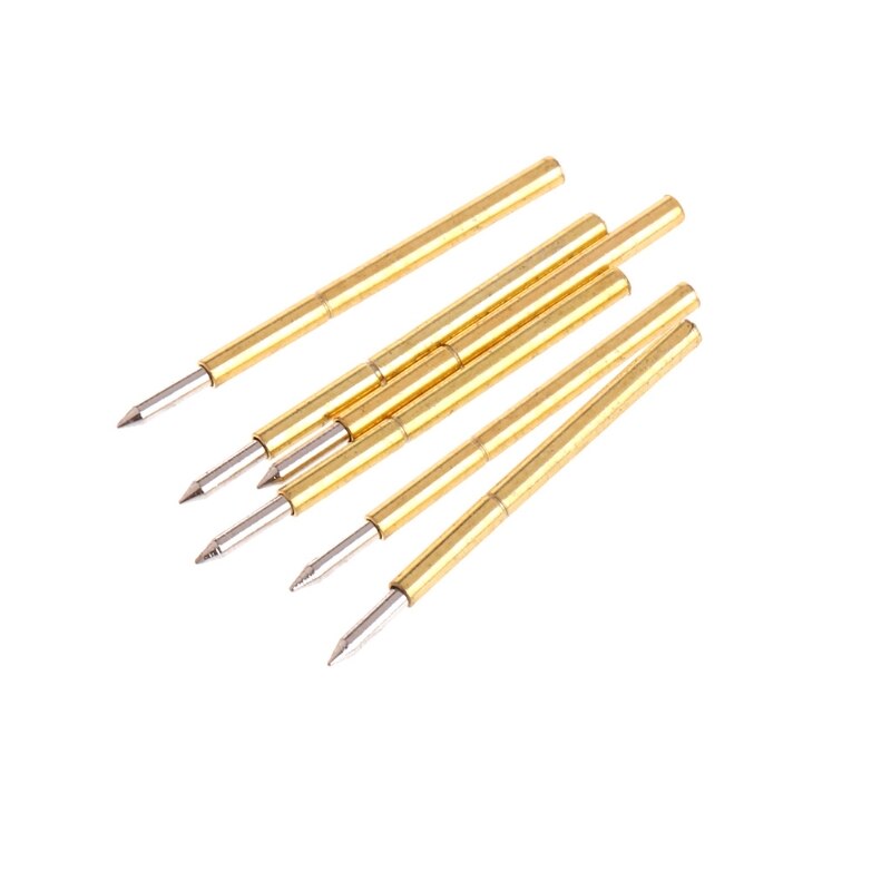 100 kpl halkaisija 1.02mm pituus 15.85mm 100g jousitesti anturi pogo pin työkalu  p75-b1