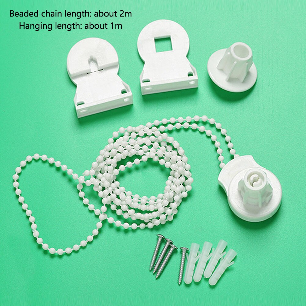 25mm Blind Shade Bead Chain Room Easy Install Roller Universal Curtain Accessories Pack Decorative Bracket Practical Home