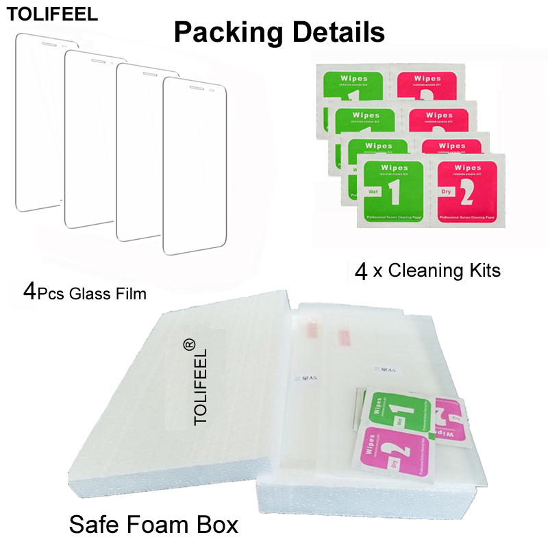 4Stck Gehärtetes Glas für Motorola Moto G13 G23 G53 G73 G22 G32 G52 G72 G82 E13 E32 E22i Rand 20 Profi 30 Neo Bildschirm Schutz Film