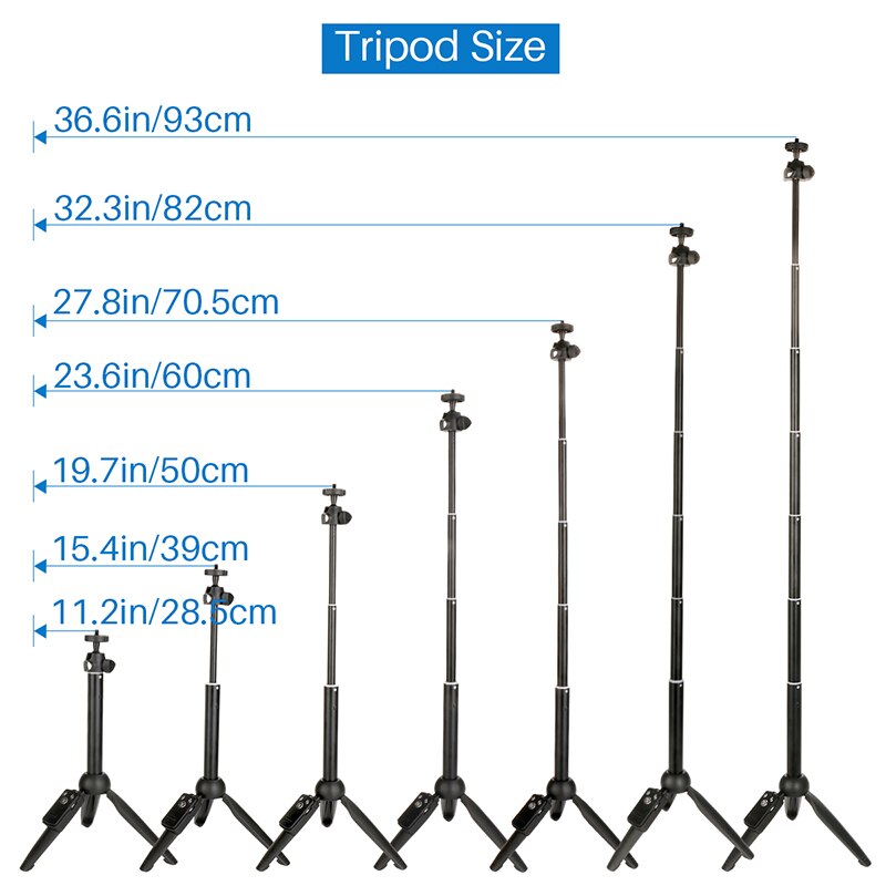 Yunteng Yt 9928 Draadloze Selfie Stok Statief Monopod Met Bluetooth Remote Sluiter Universele Voor Iphone Xiaomi Smartphones
