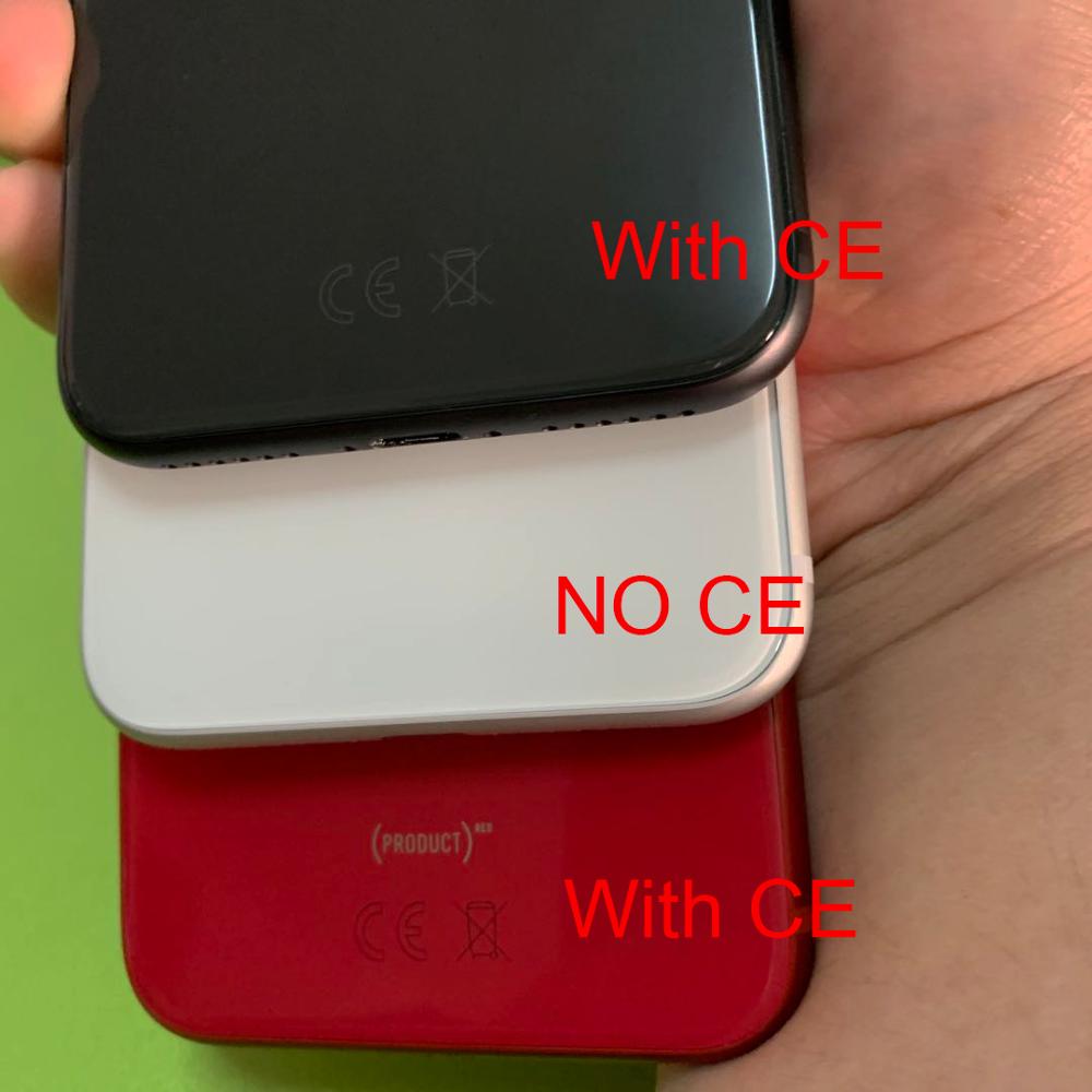 Alta qualidade para o iphone 8 como se estilo voltar habitação capa bateria de vidro porta traseira quadro chassi para iphone 8 para se 2020 + logotipo