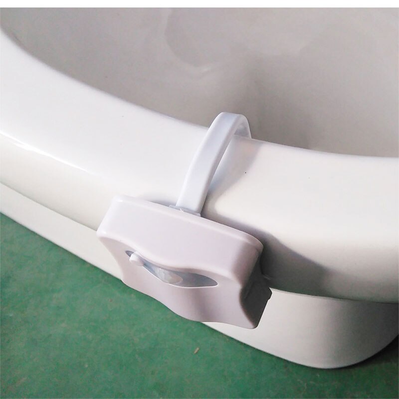 8 farben Wc Sitz Bewegung Aktiviert LED Licht Sensor Automatische LED Licht Empfindliche Wc Nacht Licht Schlecht Zubehör