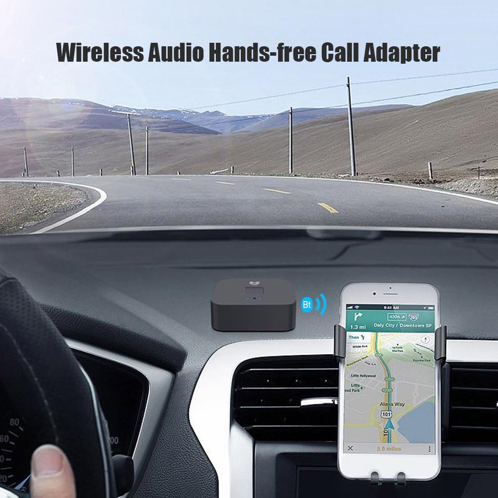 B11 NFC Bluetooth 5.0 Audio Handsfree Adapter Wireless Receiver Dongle Car Kit Built-in Chips Direct Connection NFC Phone