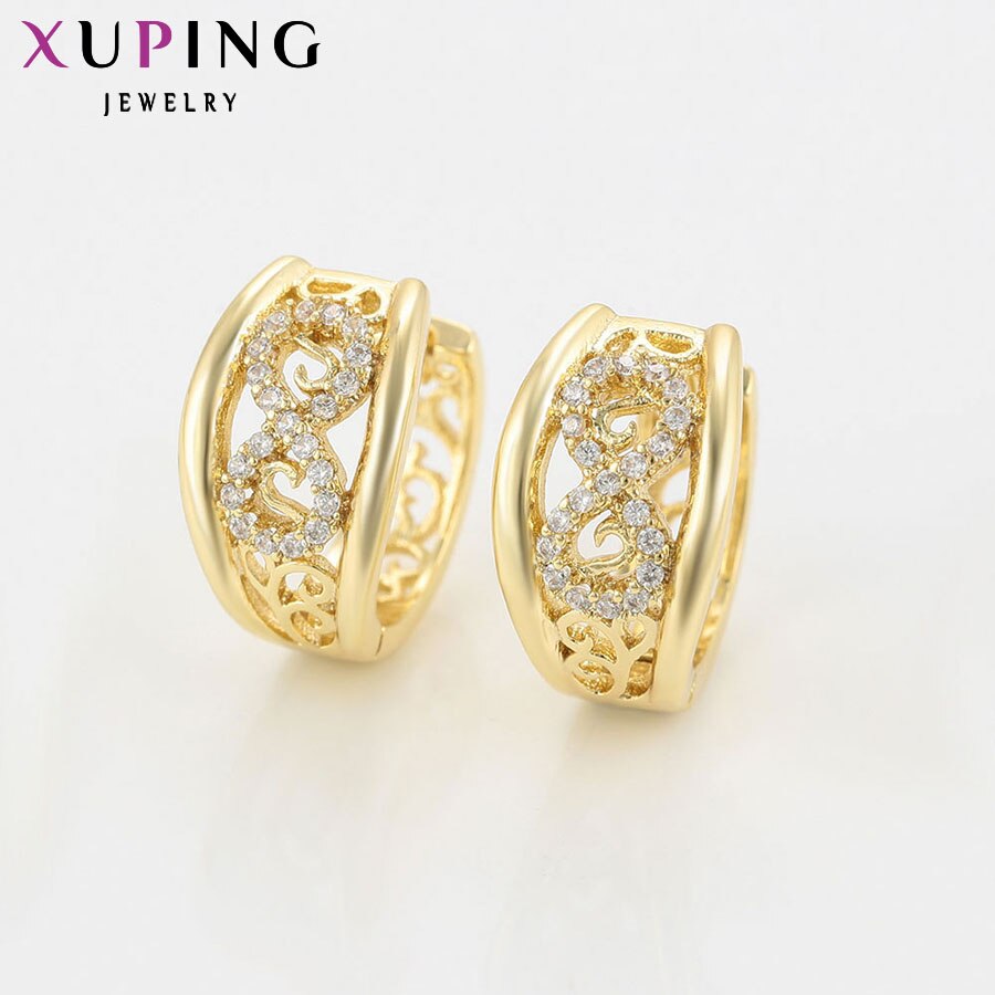 Xuping Temperament Jewelry Sets Synthetic Cubic Zirconia Jewelry Women Mother's Day 64987