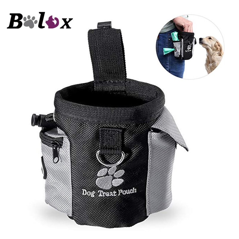 Sac de rangement avec cordon pour chiens | Porte-jouets pour animaux de compagnie, sac de Poop, pochette pour animaux de compagnie, mains libres, sac de ceinture, produit pour animaux de compagnie