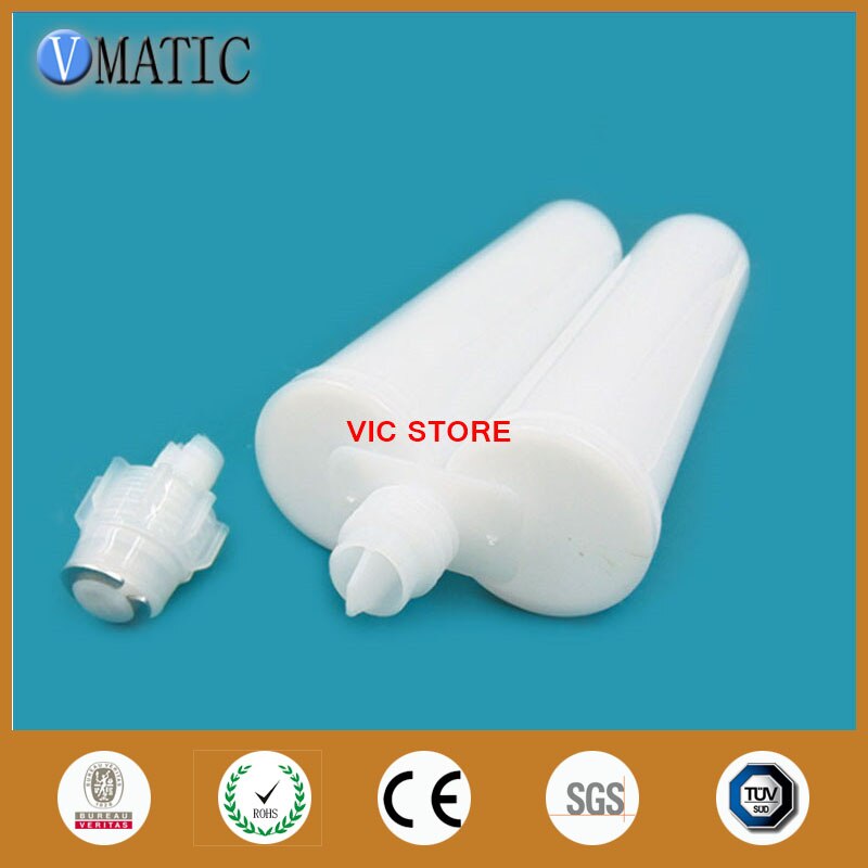 400ml/cc Two Component Plastic Cartridge 1:1 With Static Mixer