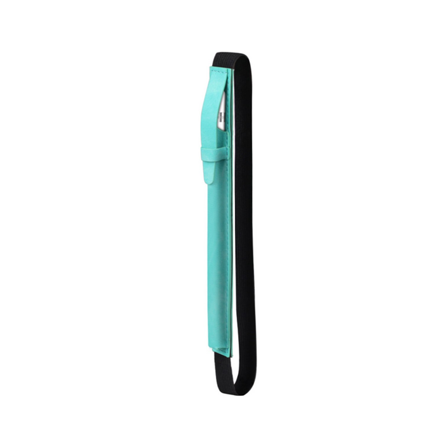 Pencil Holder Elastic PU Leather Protective Case Cover Sleeve Pouch Pocket for iPad Pro Apple Pencil stylus pen cover: Green
