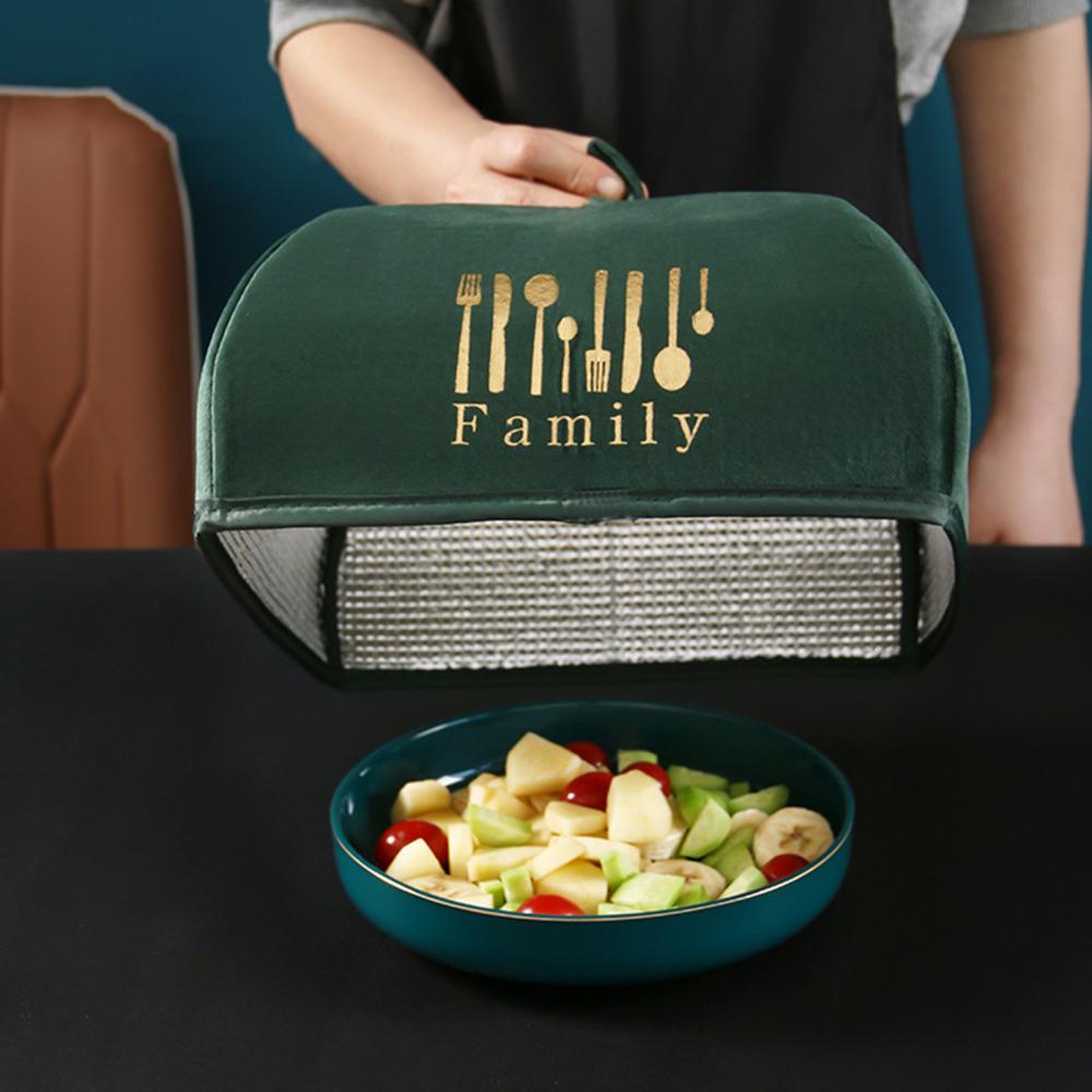 Foldable Heat Preservation Dust-proof Dining Table Food Cover Tent Portable Durable Thermal Foldable Dust-proof Kitchen Tool