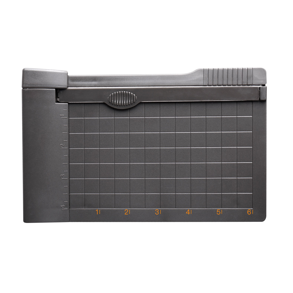 Professionele A4 Papier Cutter Card Trimmer Guillotine 4X6 Inch Foto Cutter Craft Voor Home Office Briefpapier Snijmachine tool: Black