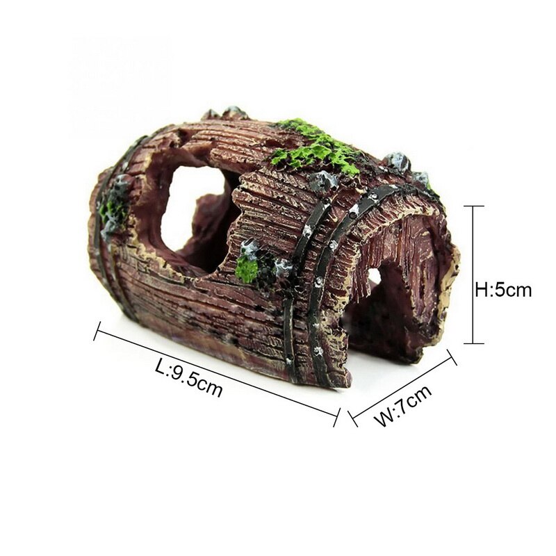 Aquarium Landschapsarchitectuur Ornament Rotstuin Simulatie Hars Aquarium Decoratie Aquarium Aquarium Decoratieve Accessoires Voor Thuis: G 9.5x7x5cm