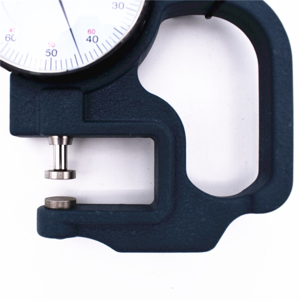 Leather Paper Dial Thickness Gauge 0-10mm 0.01mm Metal Case High Precision Micrometer Tester Width Measuring Instrument Tools