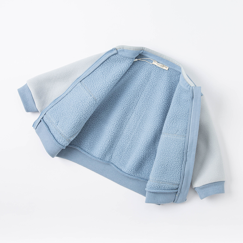 DBX20279-abrigo con bolsillos de dibujos animados para bebé, ropa de abrigo para niño y niña, tops para niño pequeño, unisex