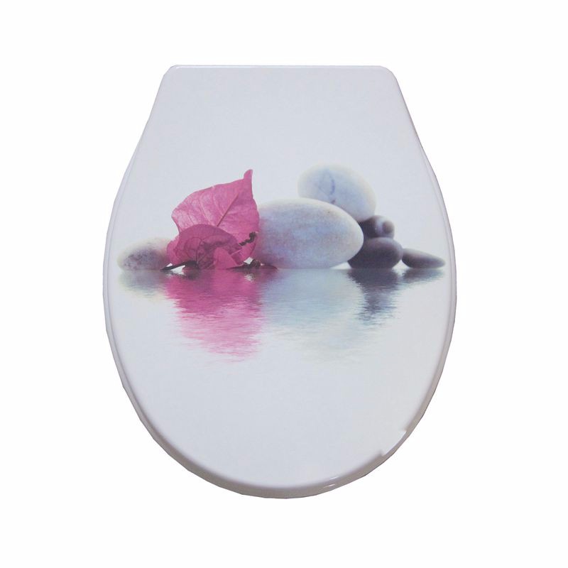 toilet lid cover standard closing colorful toilet Grandado