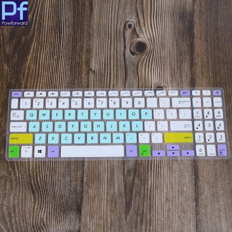 For Asus VivoBook S15 S531 s531fl S531f s530 s530fn s530fa s530fu S530u S530f 15.6 inch Laptop Keyboard Cover Skin Protector