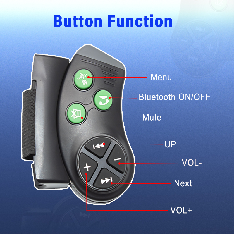 Universal Wireless Steering Wheel Remote Control Multi-function Button For android Car Radio DVD GPS Navigation Bluetooth music