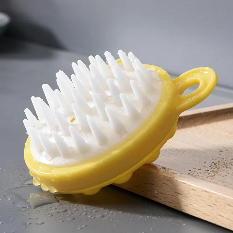 Hoofdhuid Scrubber Shampoo Borstel Massager Schone Hoofdhuid Kam Haar Wasborstel Hoofdhuid Peeling Opzetborstel Scrubber Gereedschap