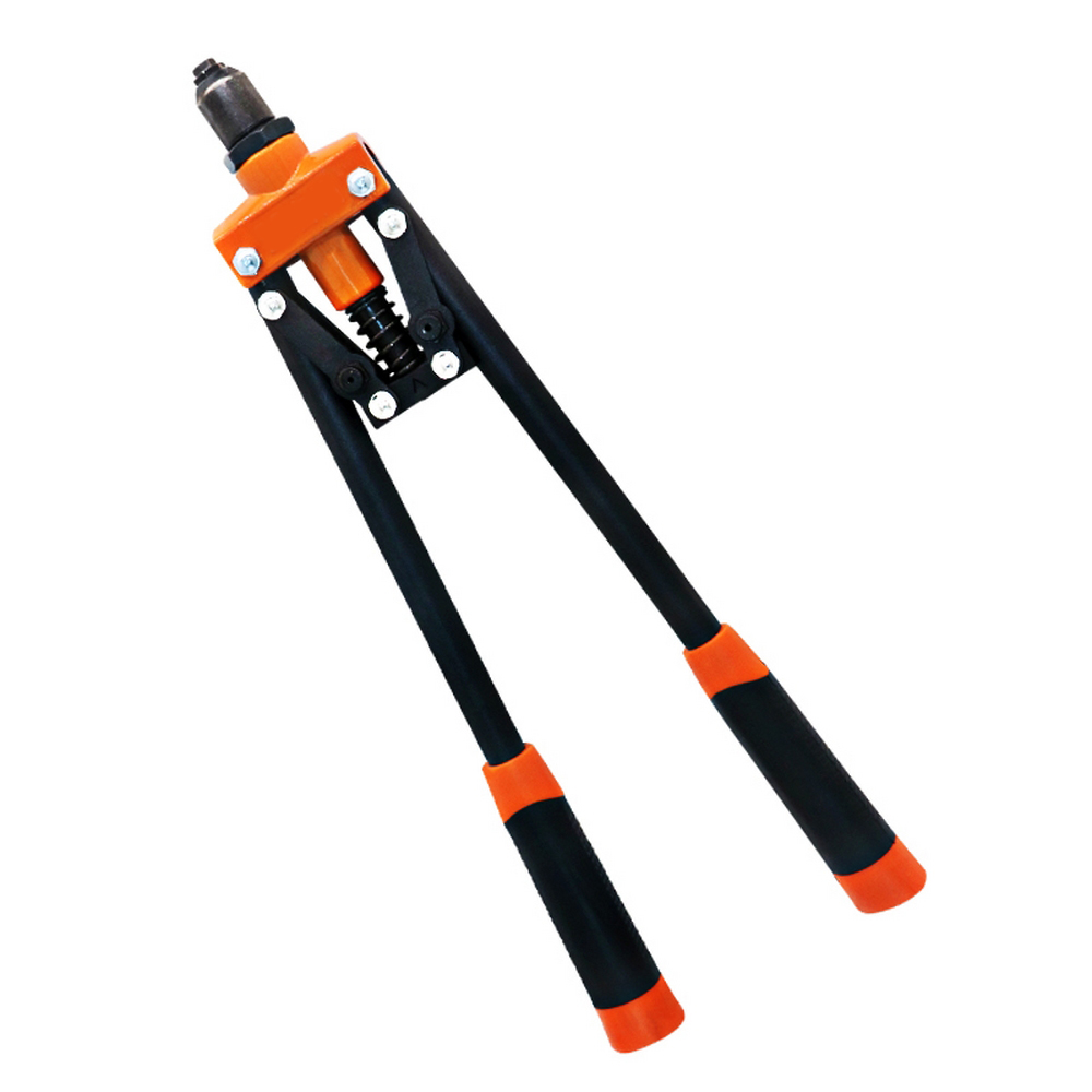 nucleo-Tirando Rivettatrice Pistola Industriale-grado Rivettatrice-Risparmio di Lavoro Utensili a Mano Doppio-tiro Sparachiodi nucleo- tirando in Alluminio Rivettatrice