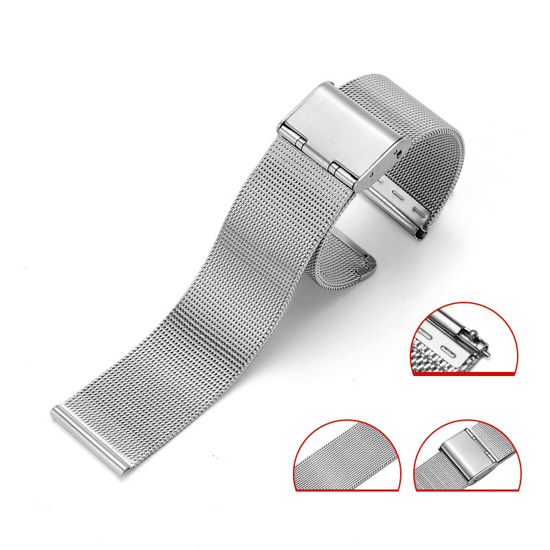 20mm 22mm Metal Strap For TicWatch Pro 3 GPS Ultra LTE Smartwatch Loop Bracelets For TicWatch GTW/GTK/GTA E3 E2 S2 GTH 2 Strap