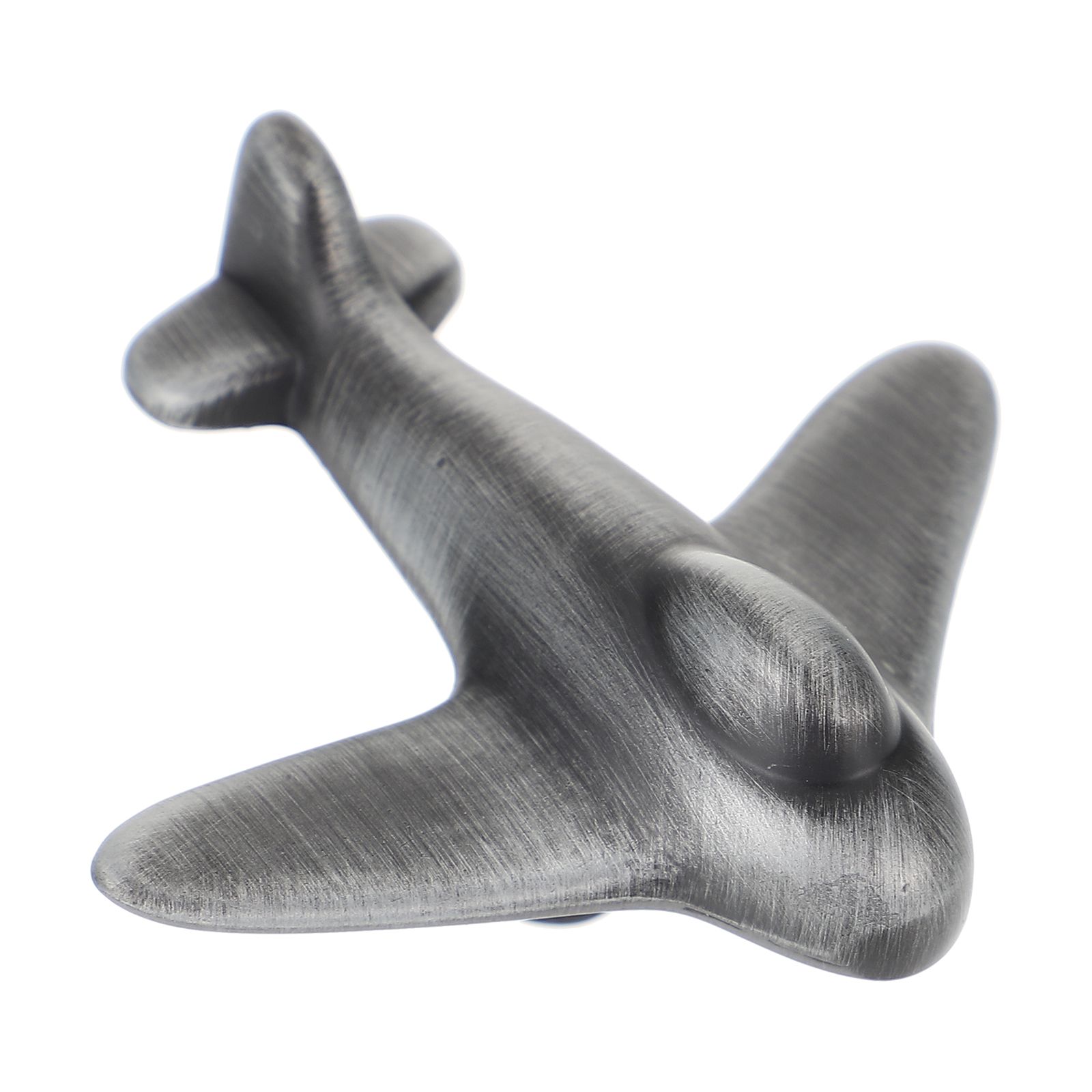 Zinc Alloy Airplane Shaped Drawer Knob Door H les Closet Wardrobe Dresser Pulls Grey Smooth Rust Proof Furniture Cabinet H