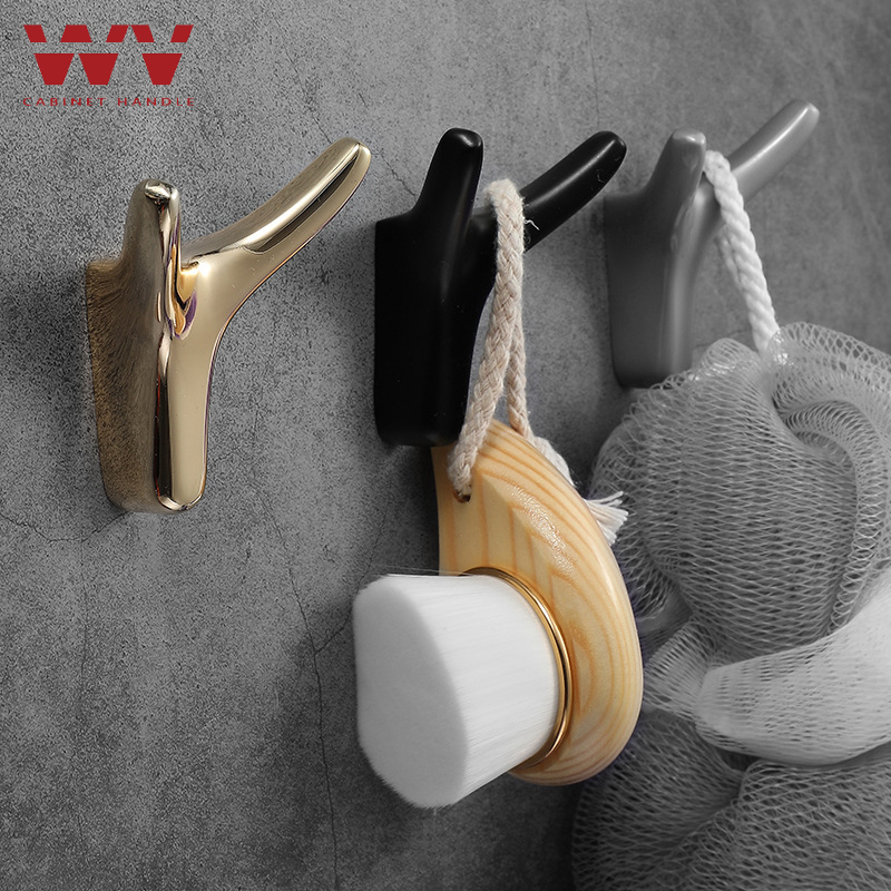 Kitchen Cabinet Storage Wall Hook Hanging Clothes Hook Bedroom Robe Hooks Door Coat Hanger Hook Towel Hook Bathroom Accessories