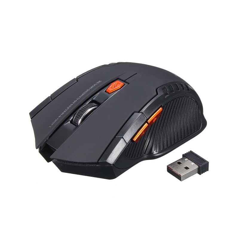 Coolcold 2000 Dpi Gaming Mouse Voor Computer Ergonomische Optische Pc Draadloze Muis Gamer Met 2.4 Ghz Usb-ontvanger Voor Laptop game