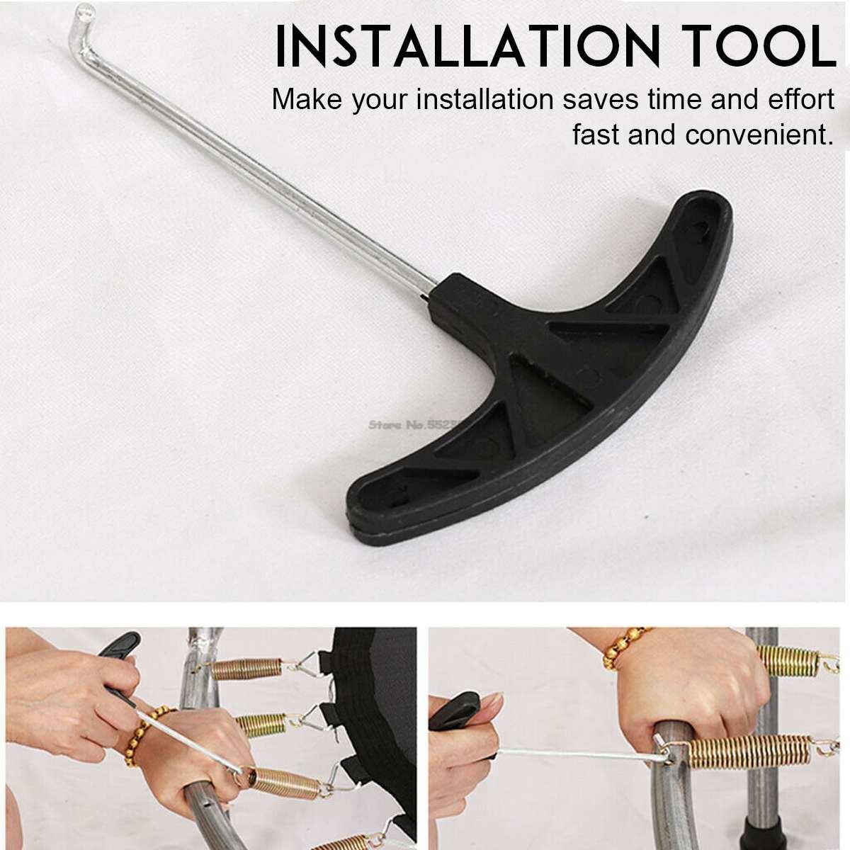 Indoor Trampoline With Protective Net For Adults Kids Jumping Bed Outdoor Trampolines Exercise Fitness Equipment Bed