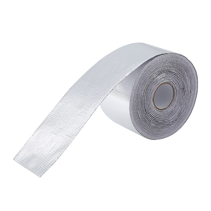 25M*5cm Exhaust Heat Wrap Manifold Downpipe High Temp Heat resistant 450 Celsius Bandage Tape for Repair Seal Leak Pipe
