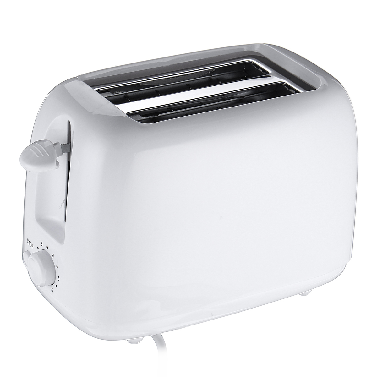 Automatisk brødrister 2- skiver frokost smørbrødmaskin 700w 220-240v 6- hastigheter bakemaskiner kokeapparater hjemmekontor brødristere