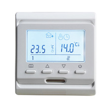 220V Colorful LCD Screen Programmable Temperature Controller Electric Underfloor Heating Room Thermostat
