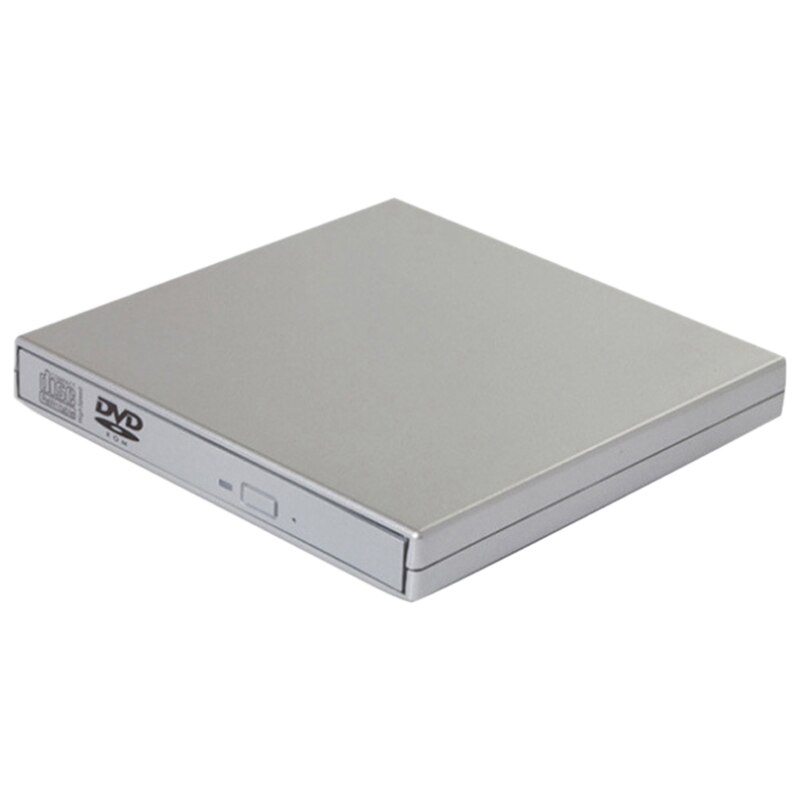 Externe cd dvd-speler usb 2.0 draagbare cd-speler brander voor laptop mac desktop imac windows vista: Default Title