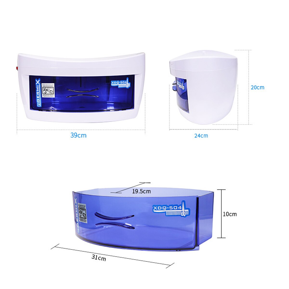 Portable UV Disinfector Sterilizer Cell Phone Sanitizer Function box for Underwear Towel Clothes Mask Manicure Tool
