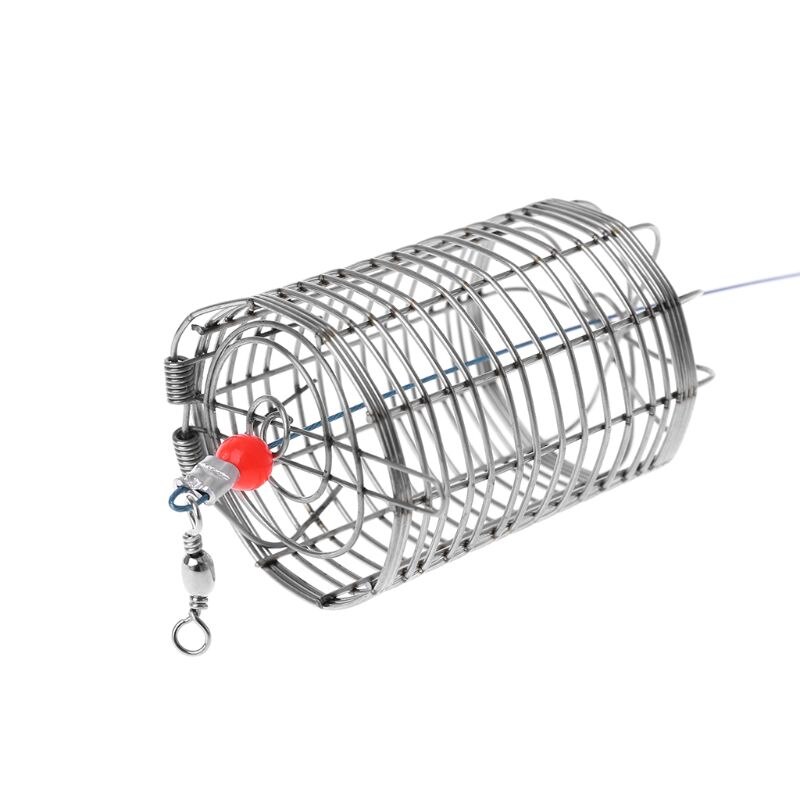 Aquarium Garnalen Kleine Aas Feeder Kooi Droog Spinazie Voeden Mand Voor Vis Drijvende Voedsel Voeden Lokken Kooi Garnalen Catch Holder