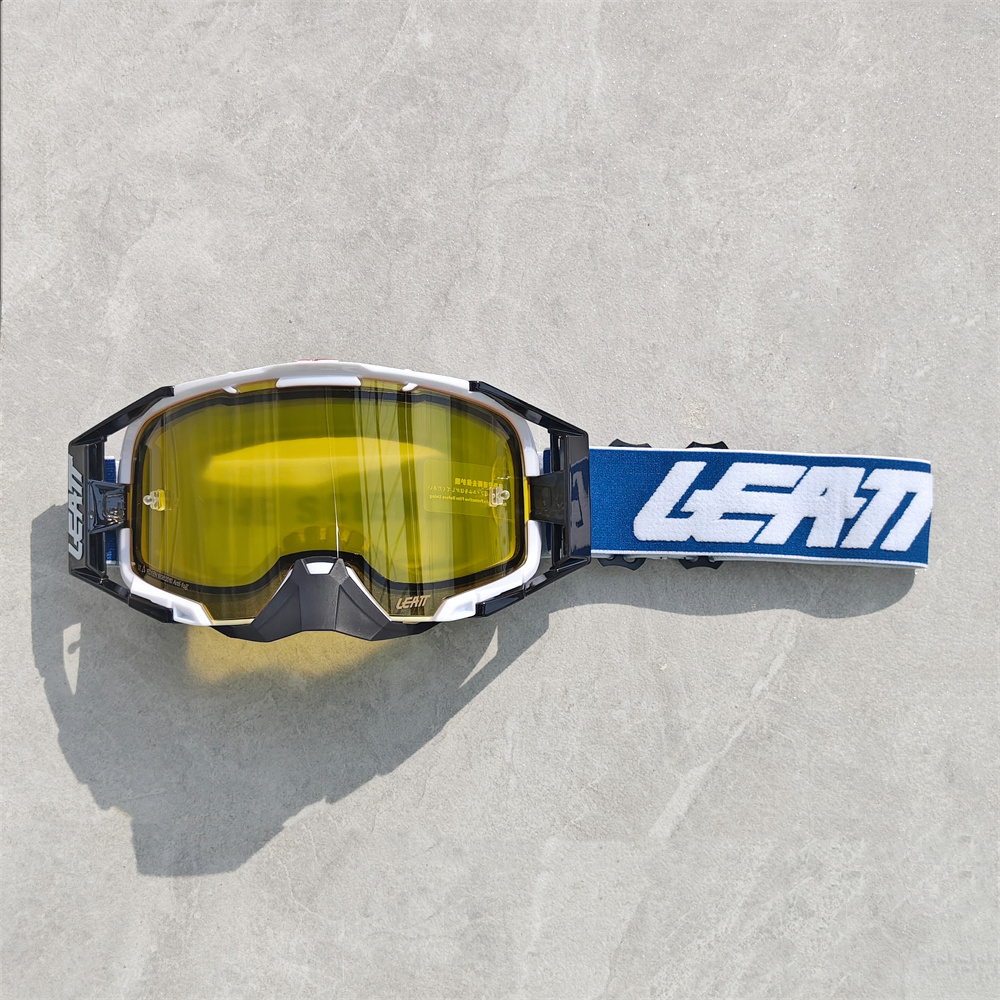 Leatt Brille Geschwindigkeit 6.5 Ultra HD Doppelschicht Anti-Beschlag-Nebellinse Moto-Cross-Brille MX Motorrad MTB ATV Rennen Skibrille