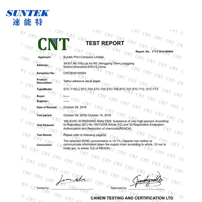 Size A4/A3 Water Slide Decal Paper A4 INKJET Waterslide Transfer Paper White