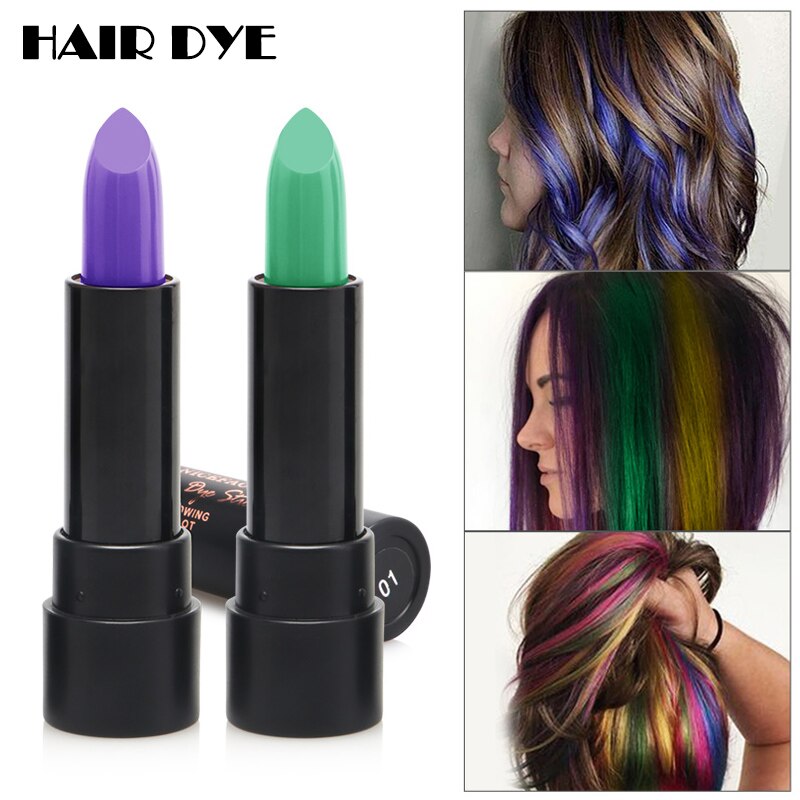 Dye Hair Pen Disposable Temporary Hair Color Chalk Crayons Paint Contour Pen SCI88