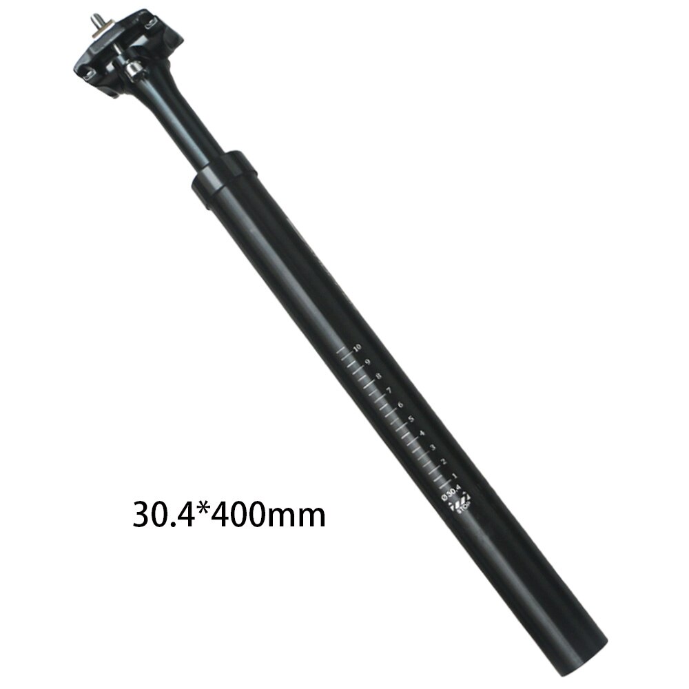 Bike Suspension Telescopic Seatpost 27.2 28.6 30 30.4 30.9 31.6 33.9 Bicycle Shock Absorber Adjustable Seat Post Bike Saddle Rod: 30.4mm seatpost