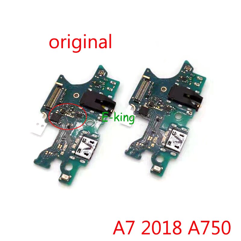 Pour Samsung Galaxy A7 A750 A750F USB Port de chargement connecteur câble flexible