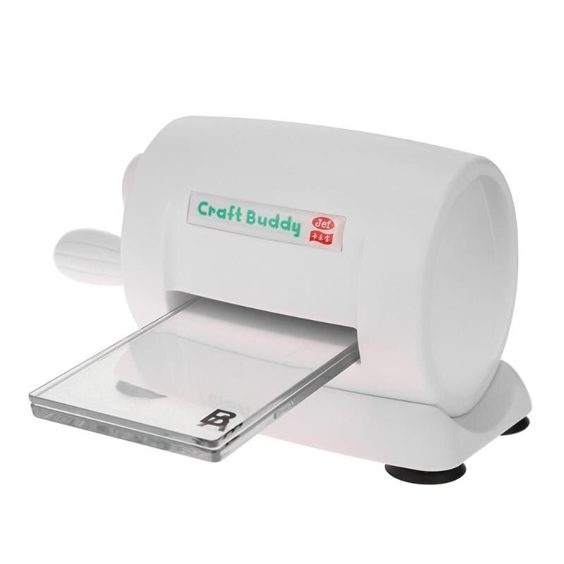Nueva máquina de estampado de troquelado Scrapbooking pieza de corte troquelado cortador de papel máquinas troqueladas herramienta de estampado casero de bricolaje: White
