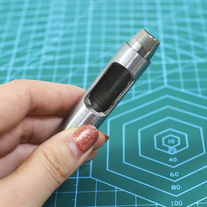 Diy Leather Perforator Cutter 0.5 Mm-10 Mm Lederen Gereedschap Voor Lederen Horlogebanden Riemen Canvas Papier ronde Holle Gat