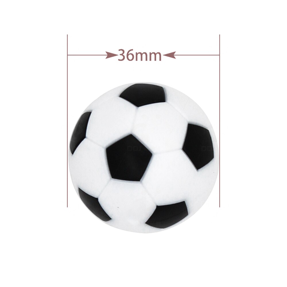 Balles de Table de rechange pour enfants, 6 pièces, 32mm 36mm, Mini baby-foot, football, jeux d&#39;intérieur, flexible, entrainement et détente: 36mm 6Pcs