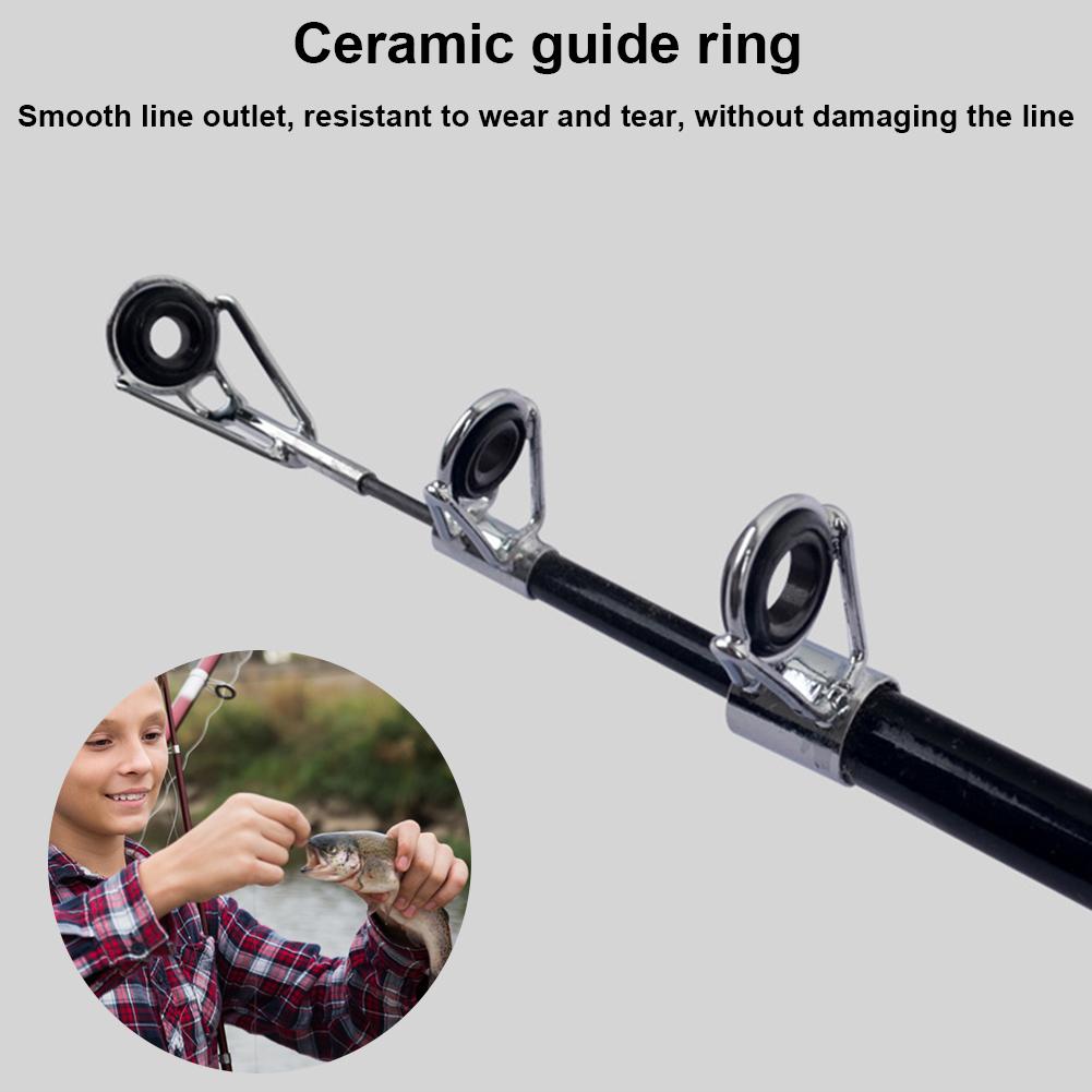 Kids Fishing Pole Portable Lightweight Telescopic Practise Fishing Rod Set with Spincast Fishing Reel Tackle Box for Children