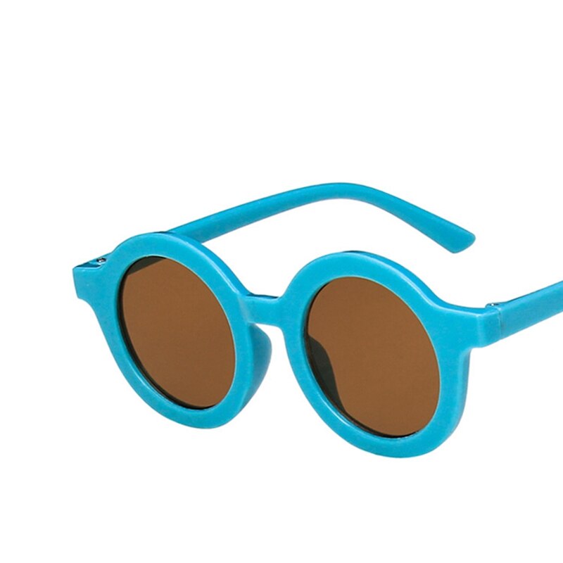 Gafas de sol de protección para bebés, lentes de sol de protección para la playa para niños, redondas, clásicas, Retro, 1-7 años, novedad de: S7 Baby Sunglasses