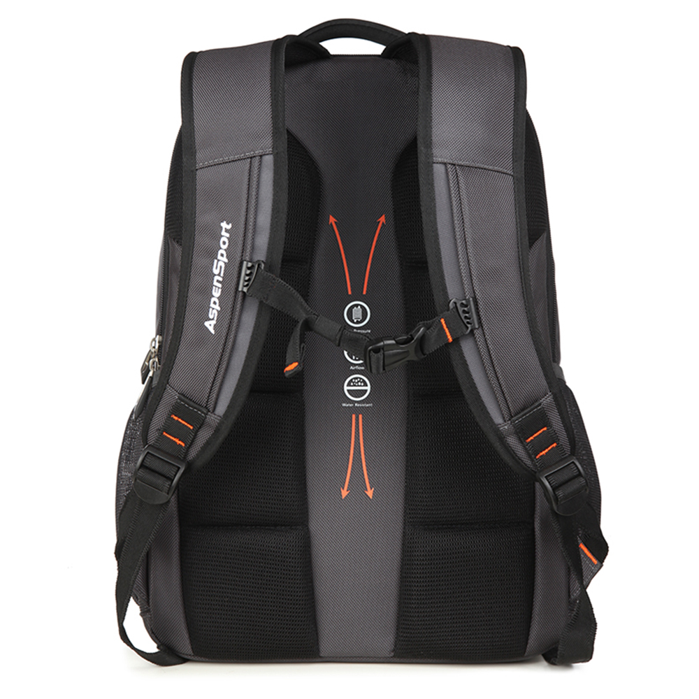 AspenSport Cool Urban Rugzak Mannen Vrouwen Licht Slanke Minimalistische Mode Vrouwen Rugzak 14 "-17 "Laptop Pack