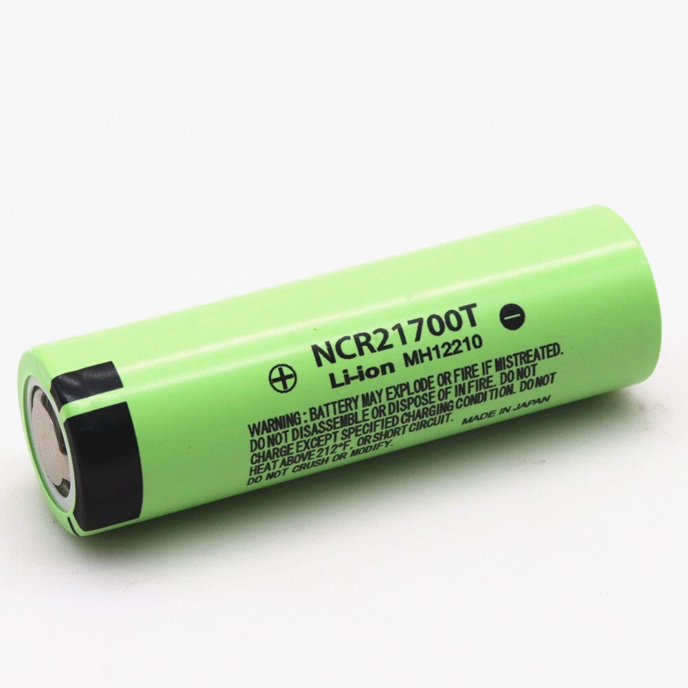original 21700 NCR21700T lithium rechargeable battery 4800mAh 3.7 V 40A high-discharge battery high-drain Li-ion battery