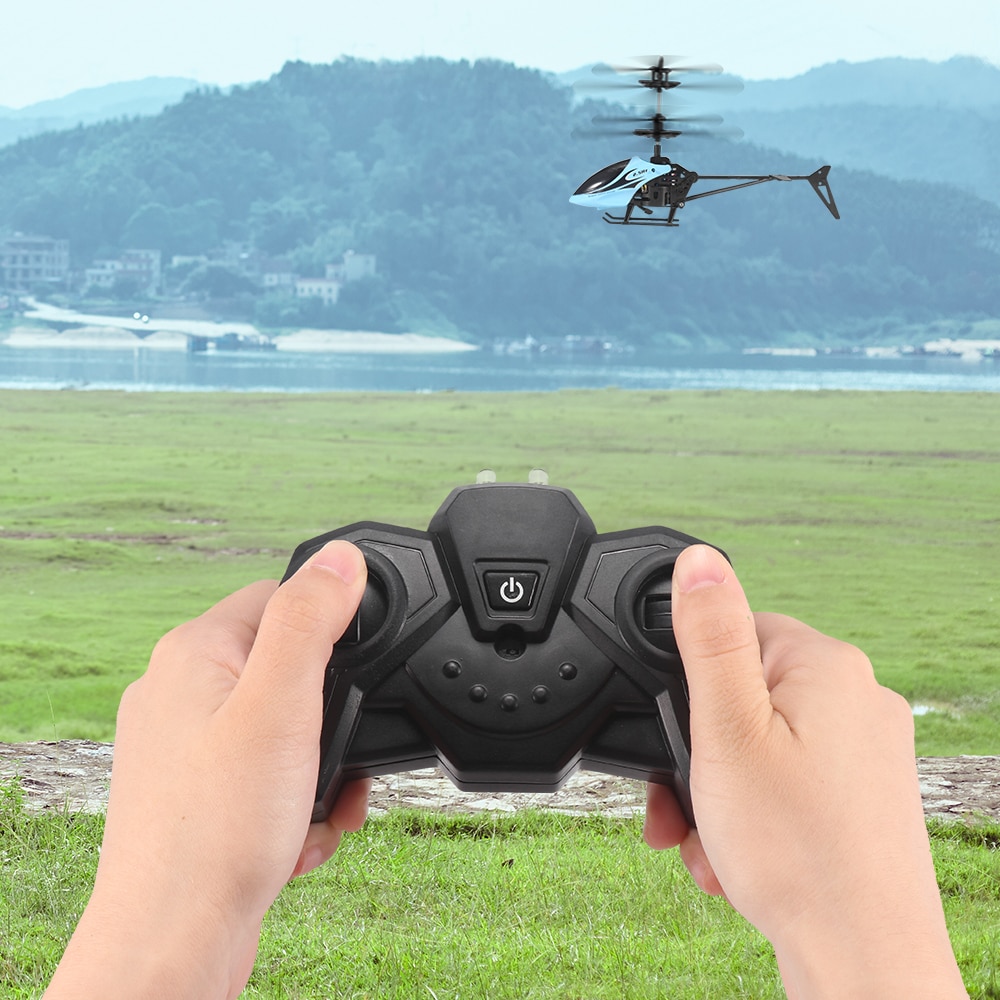 Drone Helicopter Remote Control Aircraft Anti-Fall Rc Helicopter ...