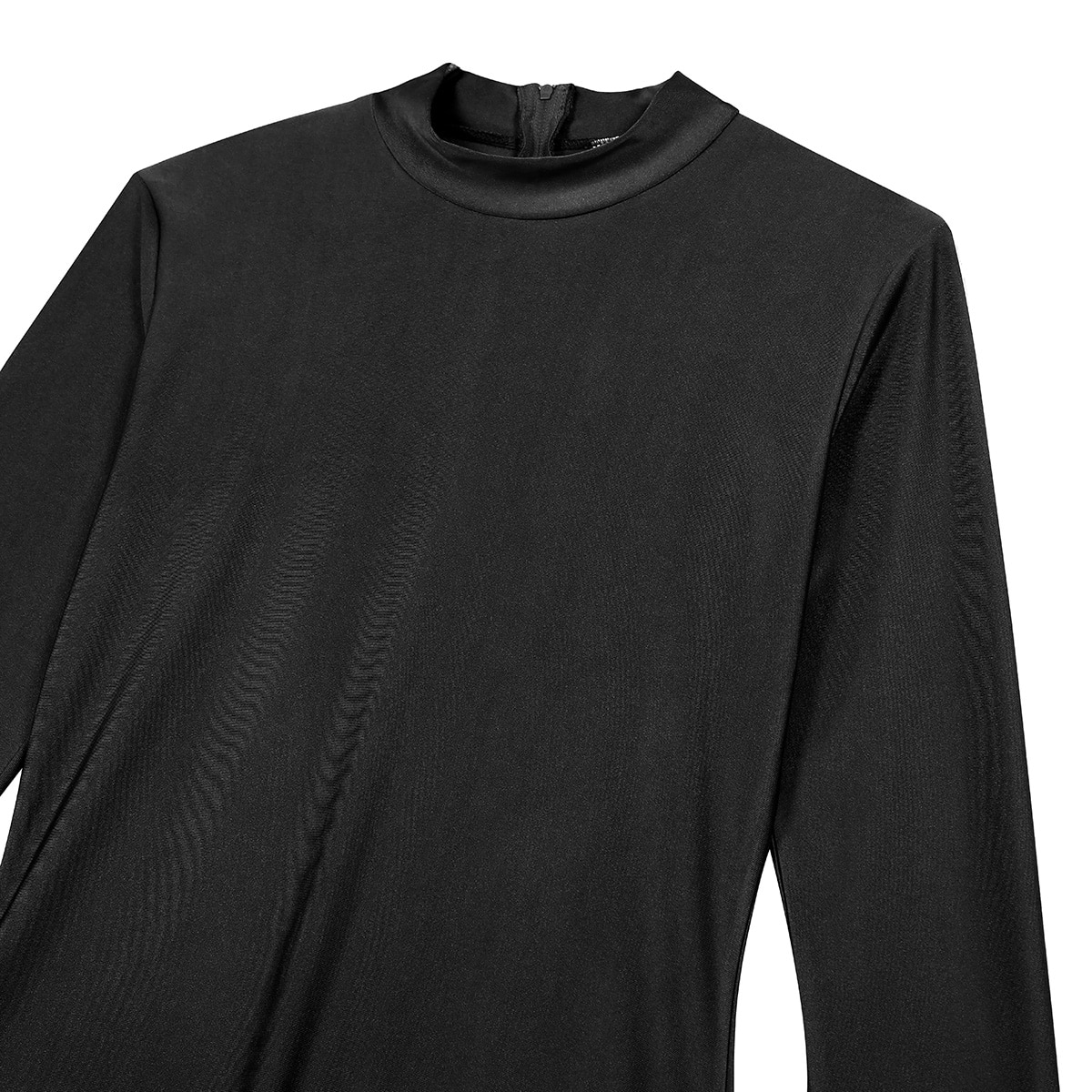 Darm passen Männer Kleidung der verspotten Nacken Overall Kostümich Haut-Enge fest Farbe Unitard Karosserie Trikot Bodystocking Dancewear