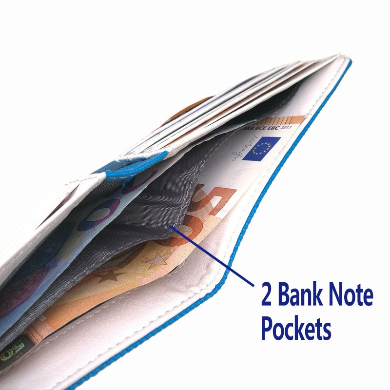 Dames heren unisex portemonnee handtas meisje jongen kort canvas munt id-sleuf casual student eenvoudig chique uniek